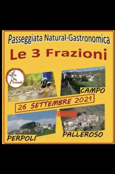 Camminata delle “Tre Frazioni”