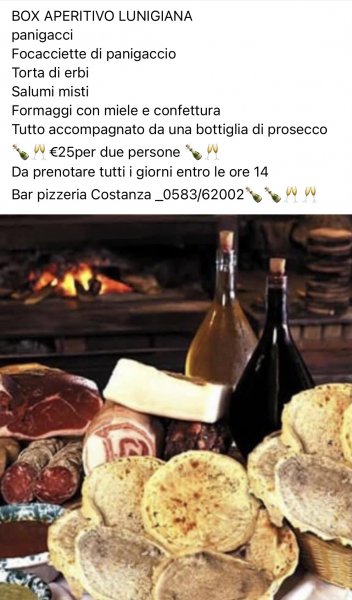 Box aperitivo sapori della Lunigiana