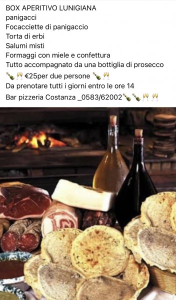 Box aperitivo sapori della Lunigiana 