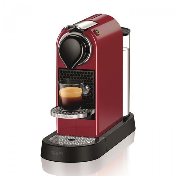 MACCHINA CAFFE' NESPRESSO CITIZ KRUPS ROSSO