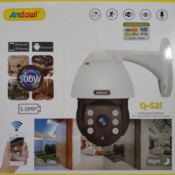 Telecamera PTZ IP intelligente per esterni Wifi