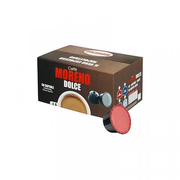 100 CAPSULE CAFFE' MORENO DOLCE GUSTO 