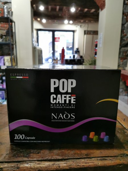 Scatola da 100 capsule compatibili con nespresso
