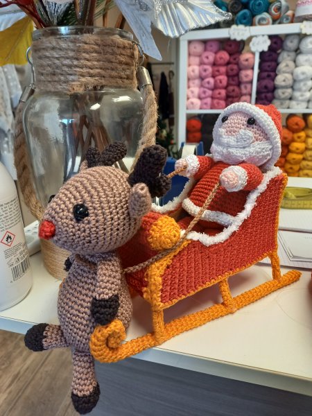 Babbo Natale con Renna