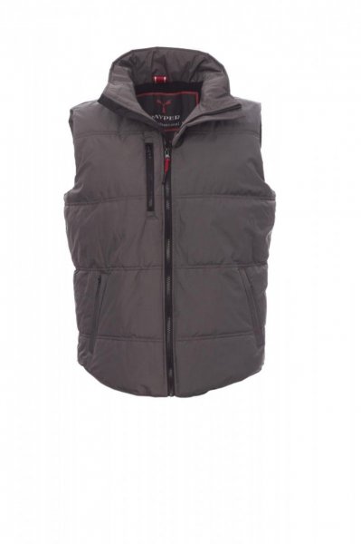 Gilet piumino nero/grigio