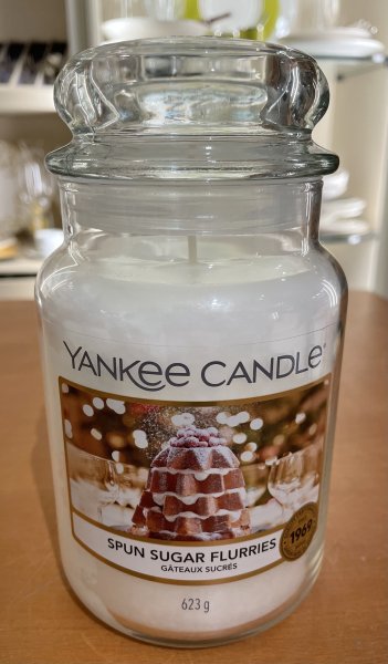 Candela grande Natale Yankee Candle