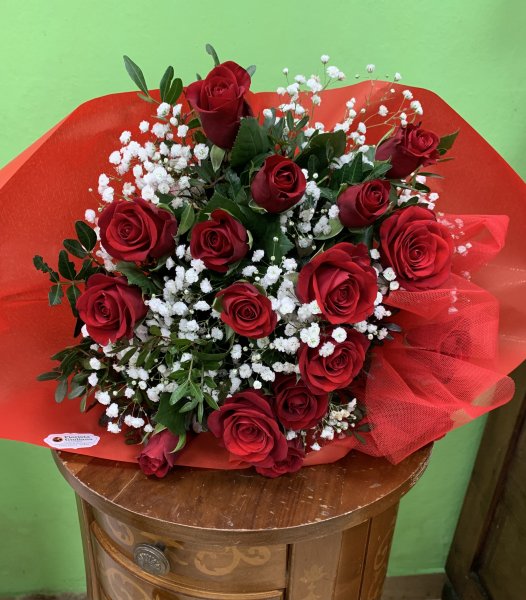 Bouquet n5 (prima di completare il pagamento, consultare il negozio per la disponibilità dei fiori)