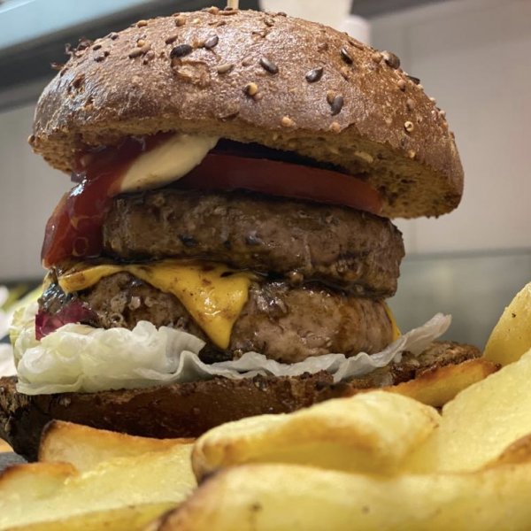 Hamburger di Pata Negra