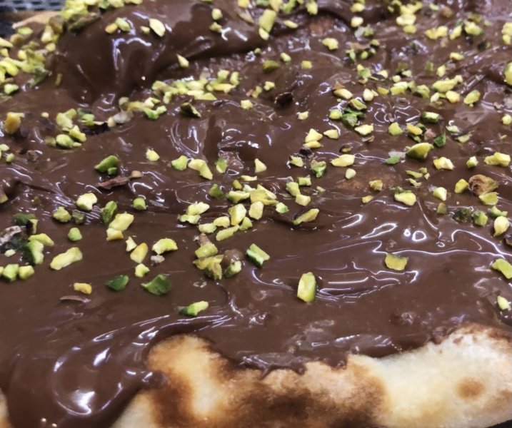 Pinsa dolce Nutella