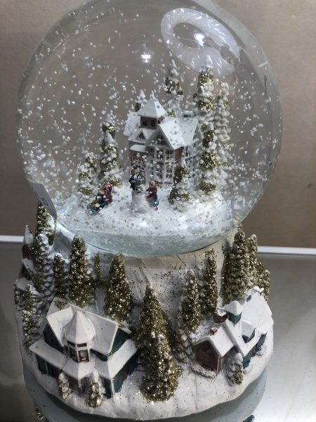 Palla di Natale con musica