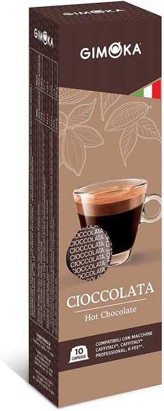 10 CAPSULE CAFFITALY GIMOKA CIOCCOLATO