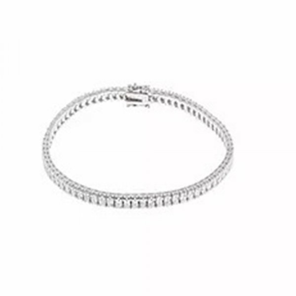 TENNIS IN ORO 18 KT CON DIAMANTI ACCRESCIUTI CERTIFICATI € 2900,00