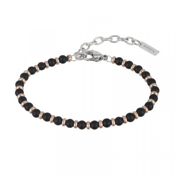 BREIL BRACCIALE IN ACCIAIO E ONICE NERA € 29,90