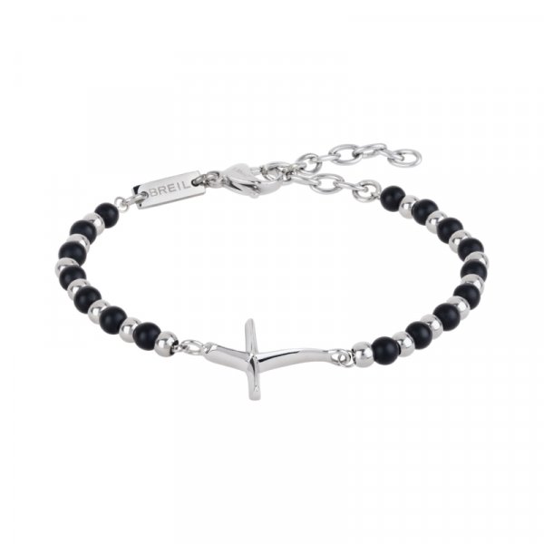 BREIL BRACCIALE IN ONICE E ACCIAIO € 29,90
