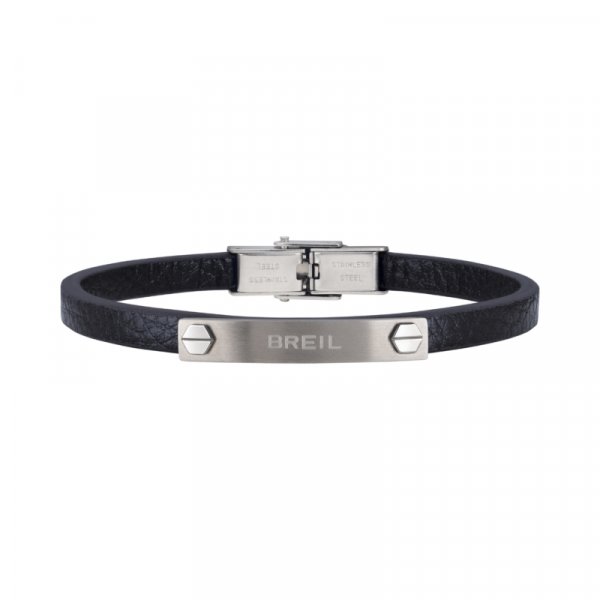 BREIL BRIDGE BRACCIALE IN PELLE BLU E ACCIAIO € 39,90