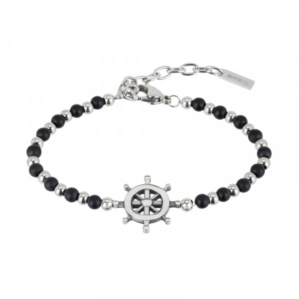 Bracciale BREIL IN ACCIAIO E ONICE NERA € 29,90
