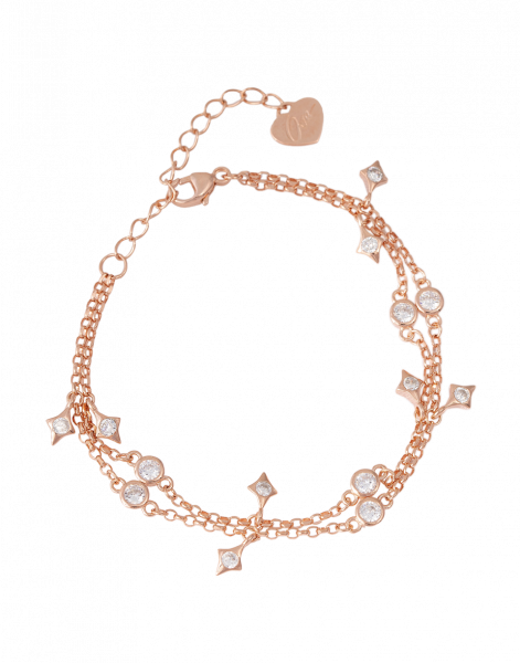 Braccialetto Osa Jewels due fili con charms € 49,00