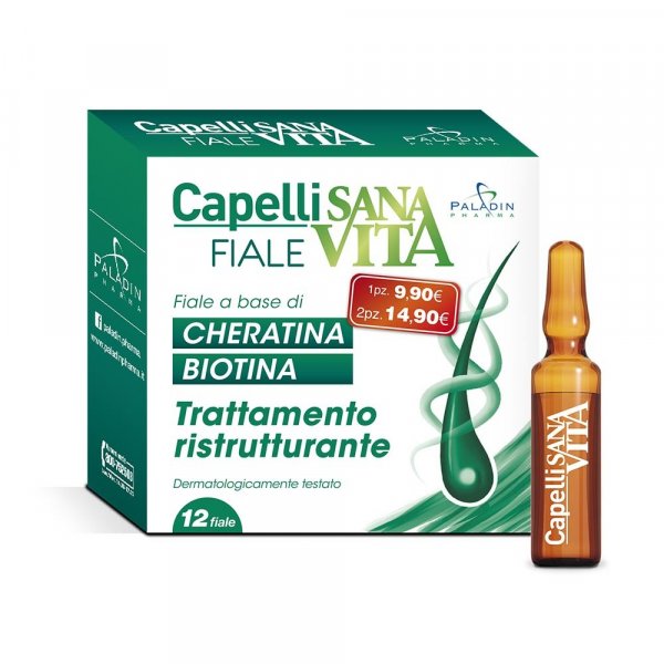 Trattamento ristrutturante capelli 12 fiale