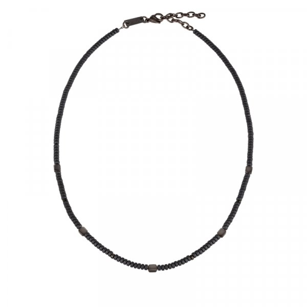 Collana BREIL BLEND ematite e acciaio black € 59,90