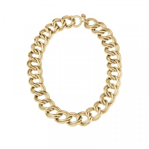 Collana HYPER acciaio gold € 79,90