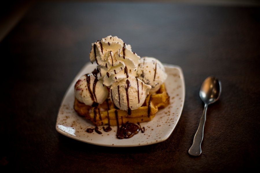 Waffel con Nutella