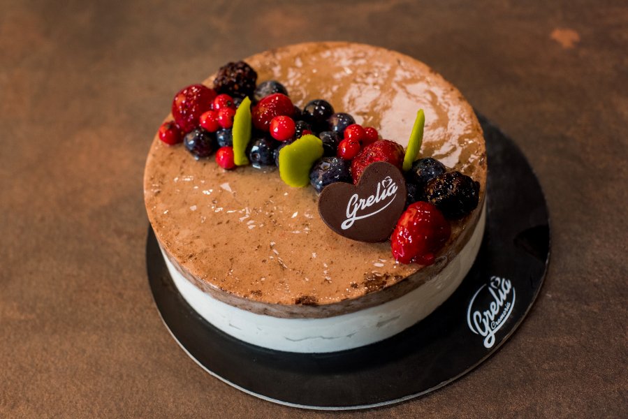 Semifreddo Panna, Cioccolato e Frutti di Bosco