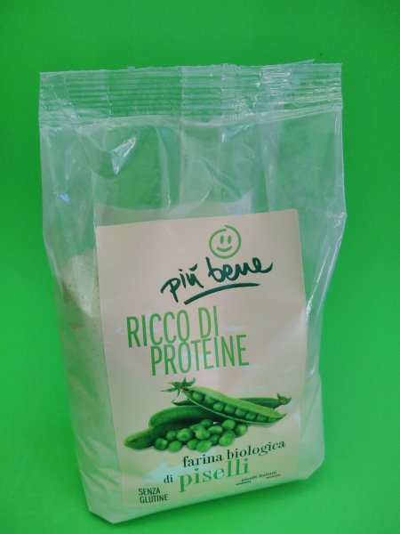 Farina di Piselli biologica - Senza Glutine - Italiana