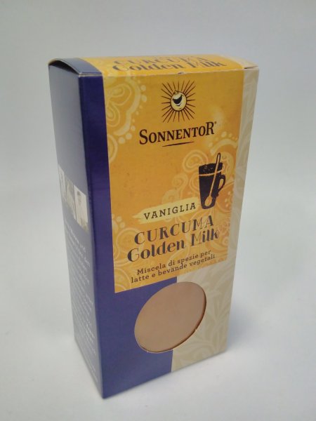 Curcuma Golden Milk - Vaniglia - Miscela di spezie per latte e bevande vegetali