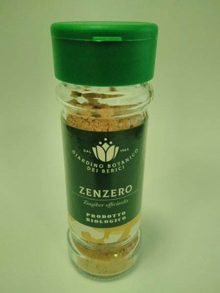 Zenzero Biologico in polvere - Macinato (Zingiber officinalis)
