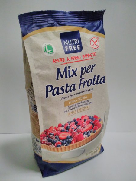 Mix per Pasta Frolla - Ideale per crostate e biscotti. Senza Glutine e Lattosio