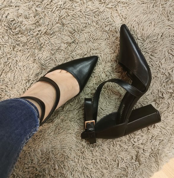 Décolleté con intreccio laterale - nero - NUOVI ARRIVI!!