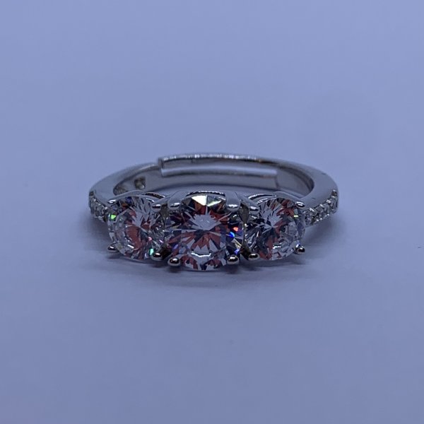 ANELLO TRILOGY IN ARGENTO