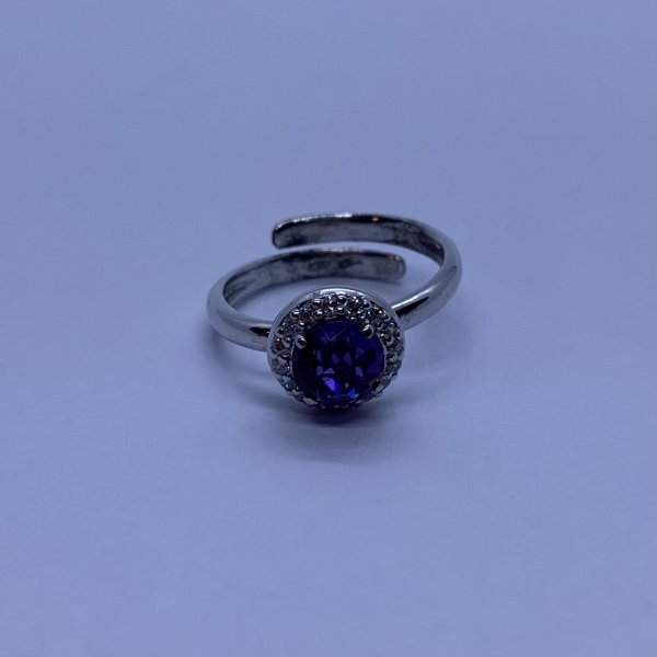 ANELLO CON PIETRA VIOLA