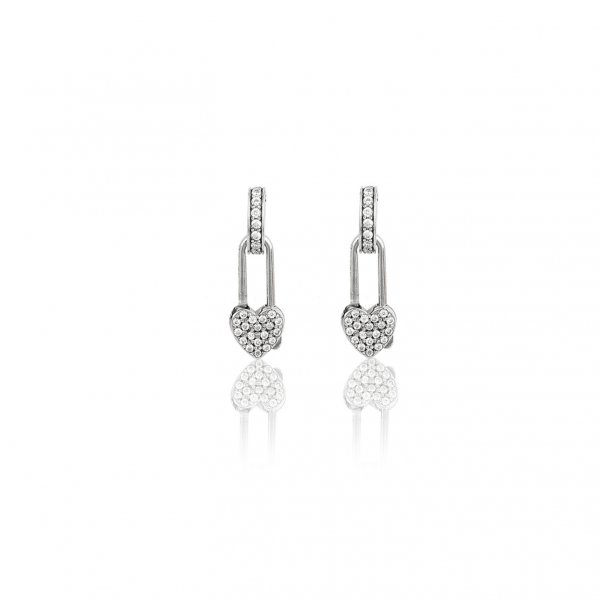 Mono Orecchino Osa Jewels lucchetto e cuore € 29,00