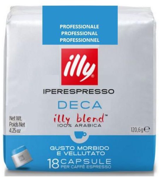 Capsule Illy linea Professional decaffeinato