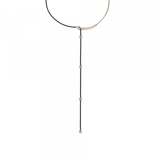 COLLANA GIROCOLLO SEMIRIGIDA IN ACCIAIO TRE VARIANTI DI COLORE