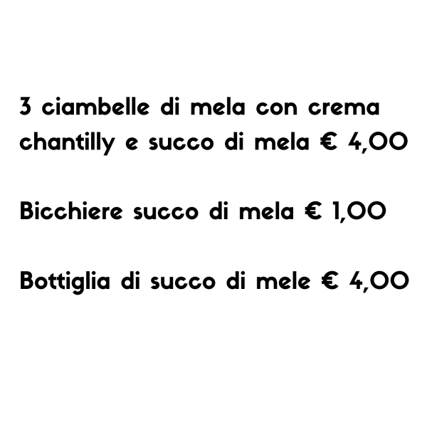 Anai Garfagnana - Ciambelle di mele con crema chantilly / 6-7 e 13-14 Novembre
