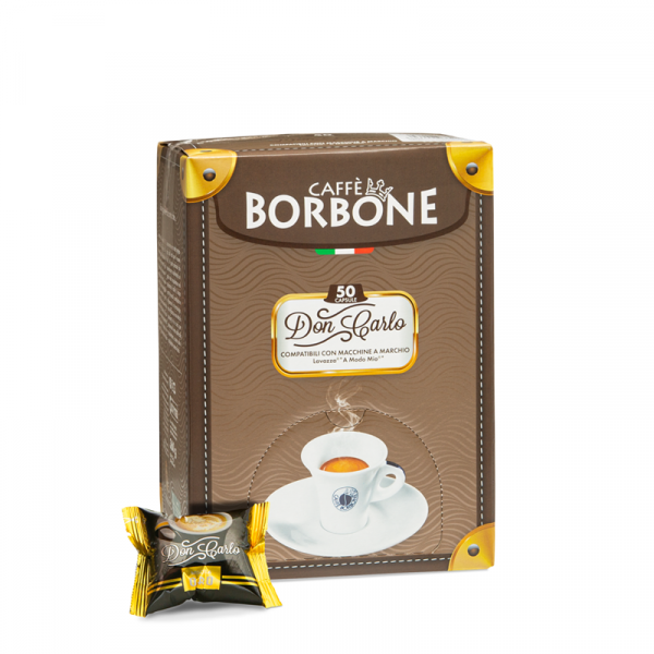 100 CAPSULE CAFFE' LAVAZZA A MODO MIO BORBONE ORO