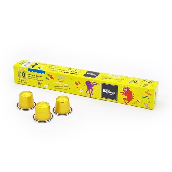 Capsula Rekiko Nespresso in alluminio Dolce
