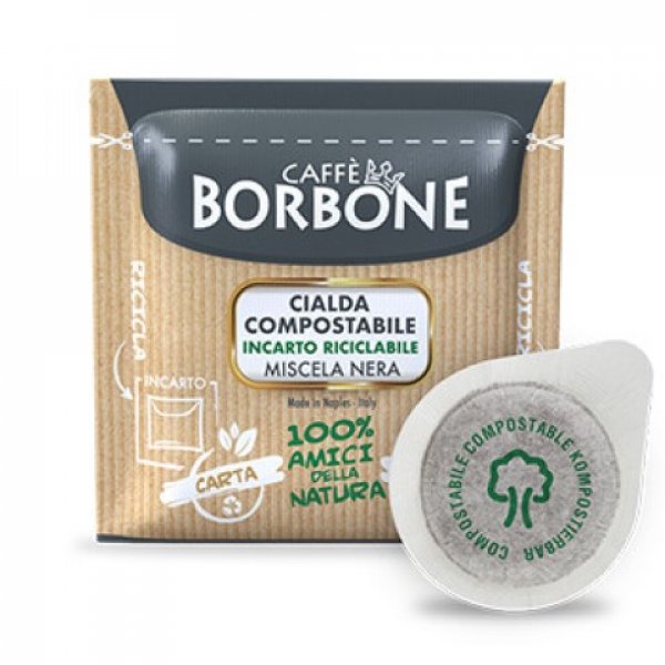 150 CIALDE DI CAFFE'  BORBONE NERA