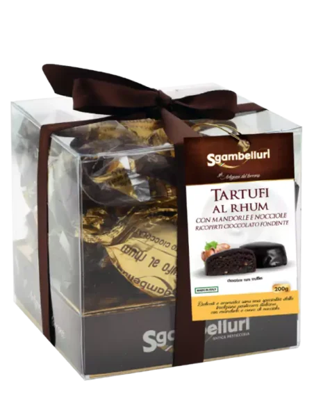 Tartufi al Rhum Cubo
