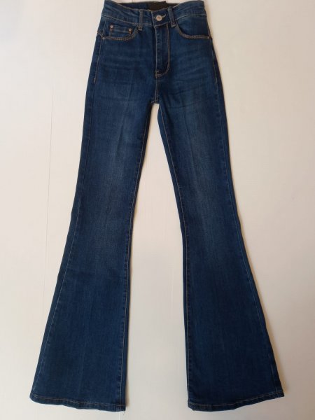 pantalone Jeans donna zampa