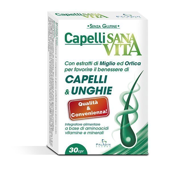 Integratore benessere  capelli e unghie 30 cpr